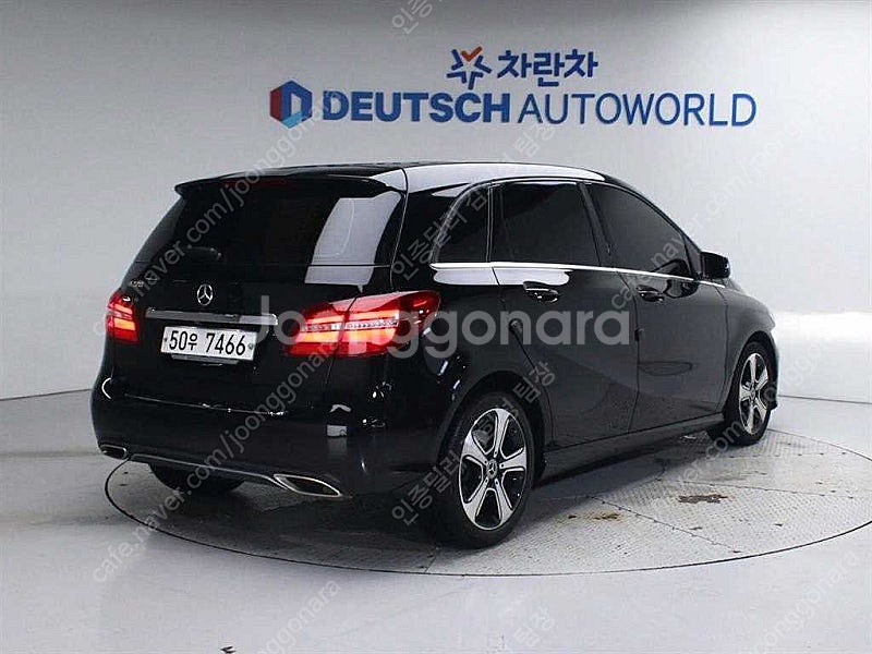 벤츠 B클래스 중고차 벤츠 인증중고 검정색 2018년식...--3