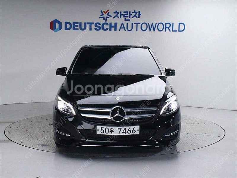 벤츠 B클래스 중고차 벤츠 인증중고 검정색 2018년식...--4