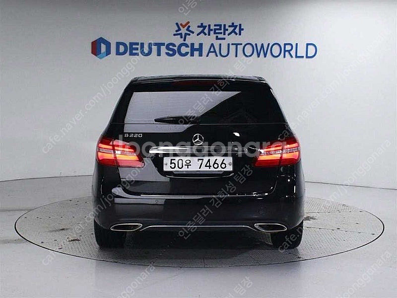 벤츠 B클래스 중고차 벤츠 인증중고 검정색 2018년식...--5