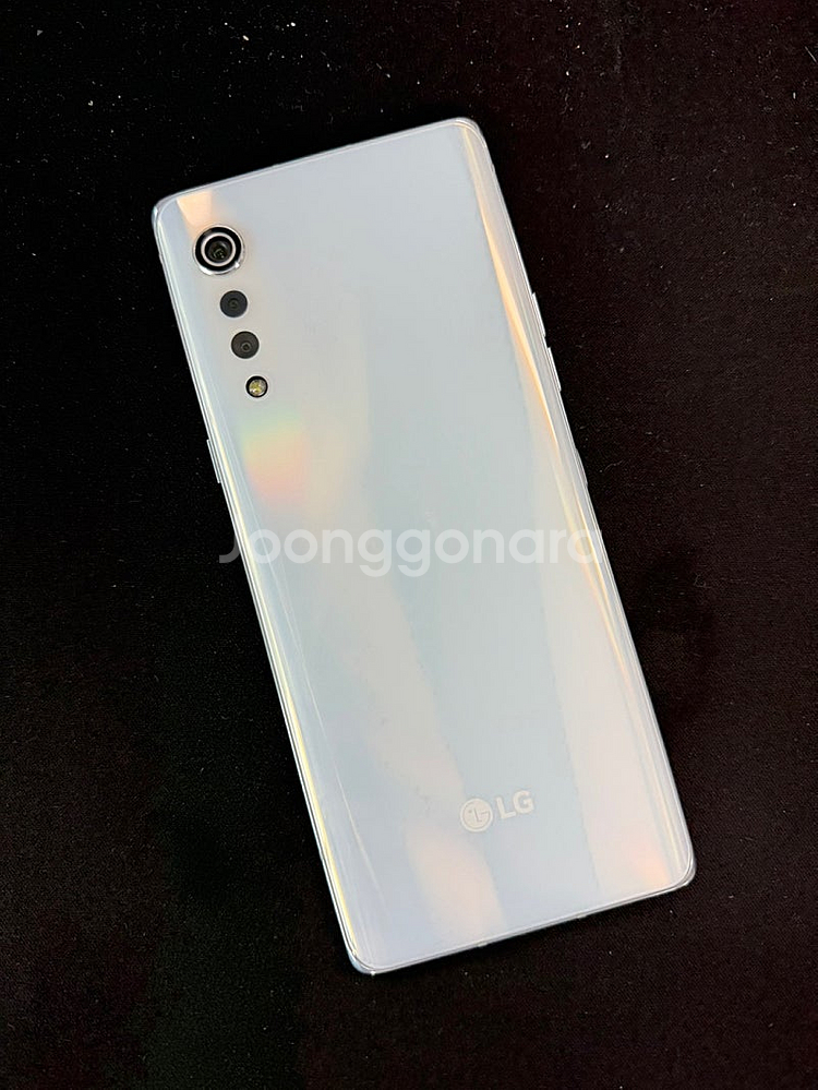 LG 벨벳 화이트 128G 무잔상 깨끗한 단말기 실사용...--0