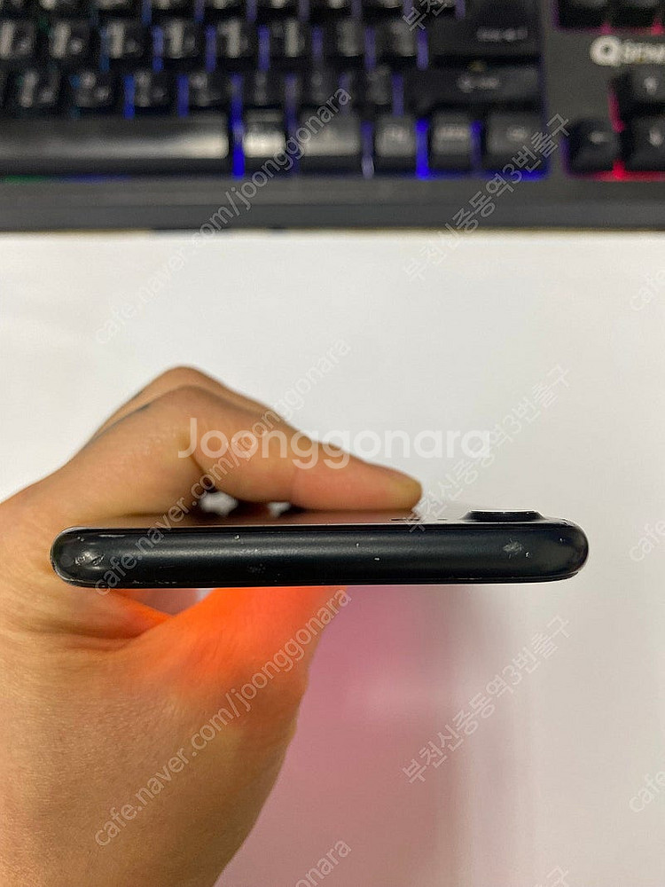 030788 아이폰7 매트블랙 액정SS급 128GB 배...--3