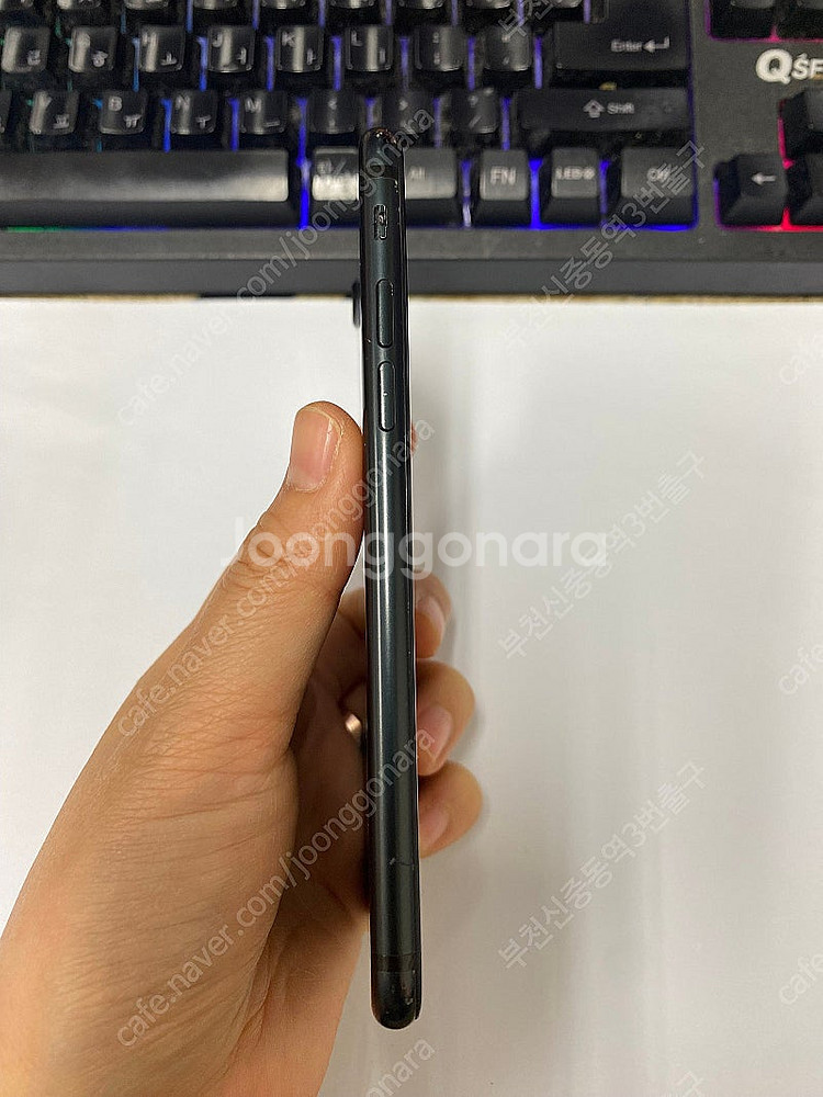 030788 아이폰7 매트블랙 액정SS급 128GB 배...--4