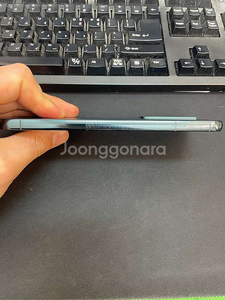 갤럭시S22플러스 그린 256GB 무잔상 상태좋은 중고...--6