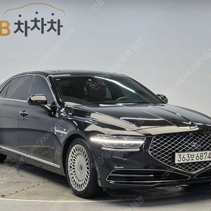제네시스 G90 중고차 가격 제네시스 중고 검정색 2019년식 76,500km 5.0 GDI AWD 프레스티지 개인사업자 차량구매