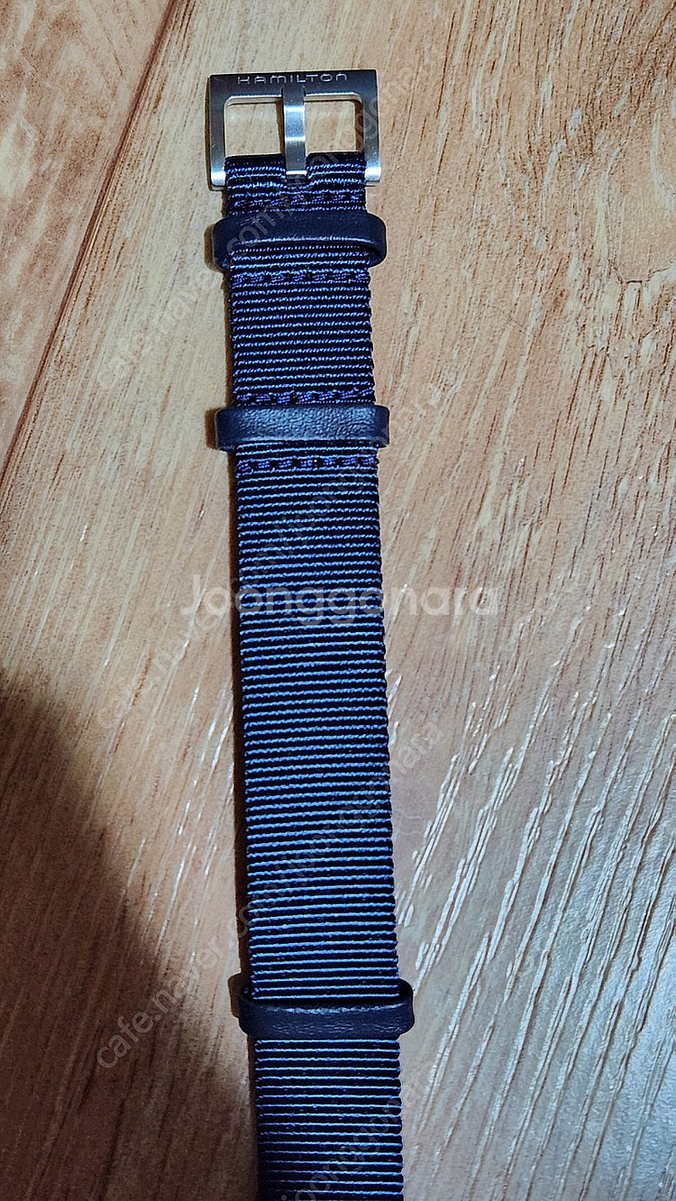 해밀턴 정품 카키필드 나토스트랩 20mm 네이비--2