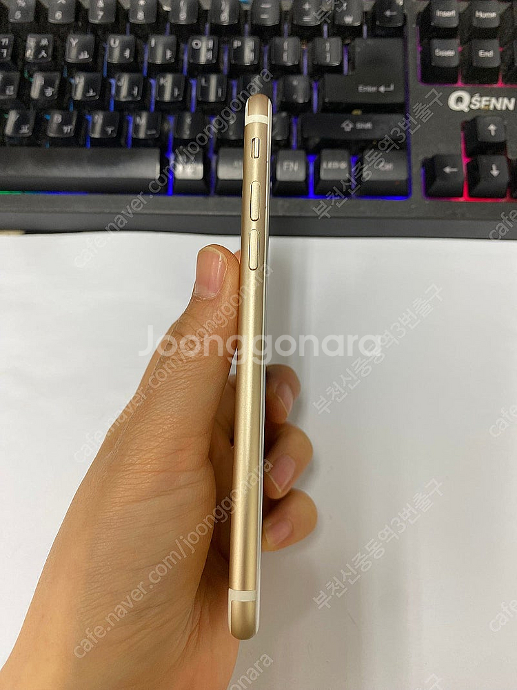 035613 아이폰7 골드 A급 32GB 배터리성능100% 무잔상 (대량가능) 13만 부천 인스타감성카메라 업무폰 ...--3