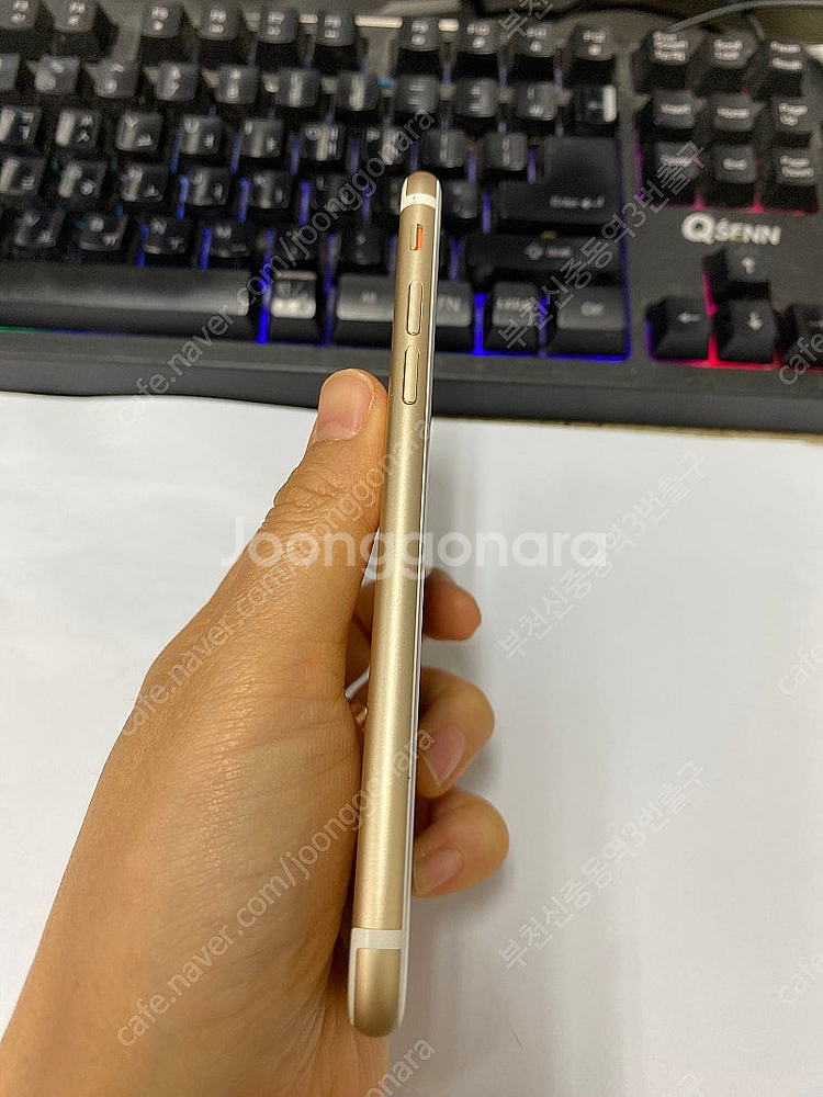 202137 아이폰7 골드 A급 32GB 무잔상 배터리...--4