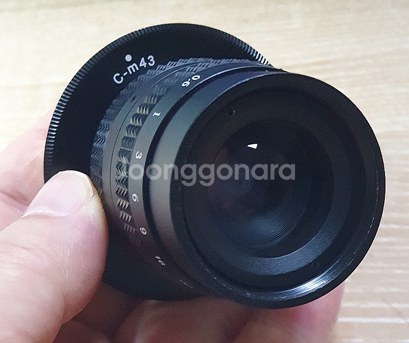 마이크로포서드용 25mm F1.4 C-mount​--3
