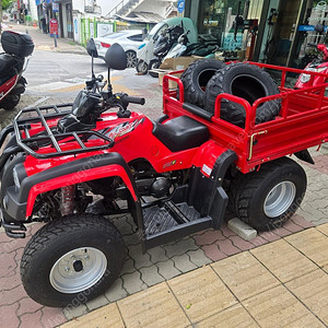 DNA모터스 올코트125TF 신차급 팝디다(Atv 사발이 농업용)