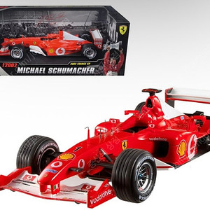 핫휠 엘리트 페라리 f2002 미하엘 슈마허 1:18 f1 다이캐스트