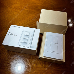 제미스마트 지그비 스마트 월 스위치 2버튼 2선식 입니다. Zemismart Zigbee