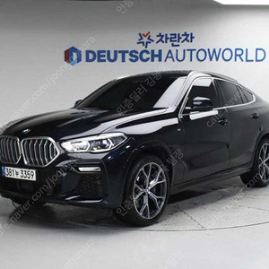 BMW X6 중고 X6 중고 파란색 2021년식 xDrive 40i M 스포츠 중고자동차