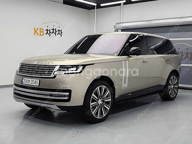 랜드로버 레인지로버 중고차 할부가능 금색 2023년식 ...--0