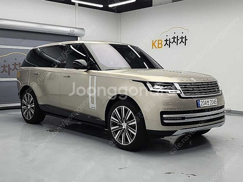 랜드로버 레인지로버 중고차 할부가능 금색 2023년식 ...--5