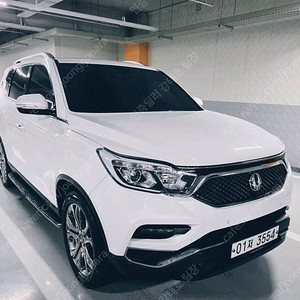 G4렉스턴 중고 G4 렉스턴 중고차 쌍용 렉스턴 중고차 흰색 2018년식 디젤 2.2 4WD 유라시아 에디션 차상태 완벽점검