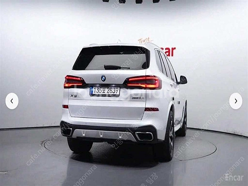 BMW X5 중고 X5 X시리즈 흰색 2022년식 48...--5