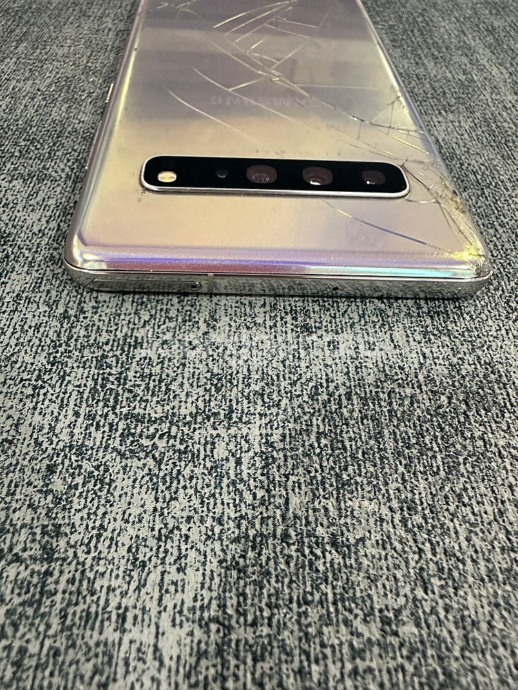갤럭시S105G 256기가 실버색상 액정파손 기능정상 ...--6