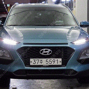 현대 코나 중고 코나 중고자동차 파란색 2018년식 44,391km 디젤 1.6 2WD 모던 테크 완벽한 관리로 흠집없어요