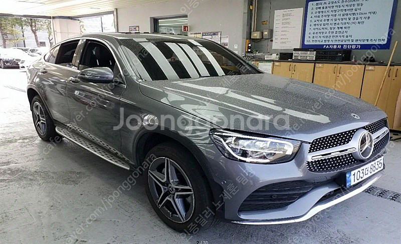 벤츠 인증중고 벤츠 GLC 중고 회색 2022년식 37...--3