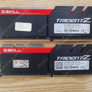 G.SKILL DDR4-3200 CL16 TRIDENT Z 16gx2 팝니다