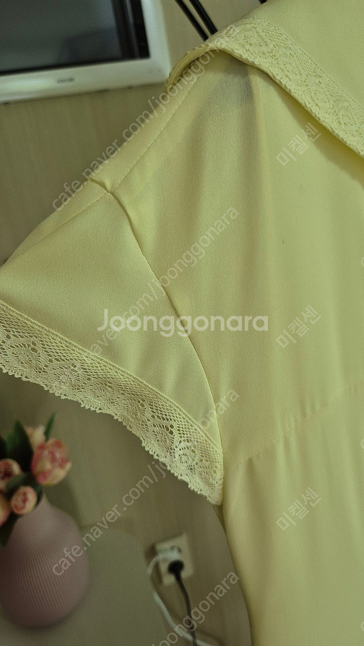 레니본 엘렌 (정가58만원,풀박새상품)레이스,세일러카라...--1