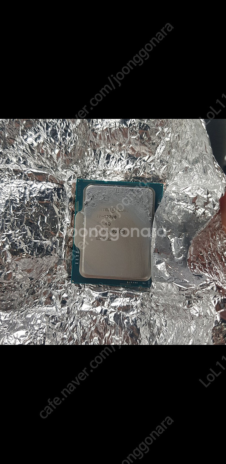 인텔정품 CPU i7 - 12700 싸게 팔아요--0