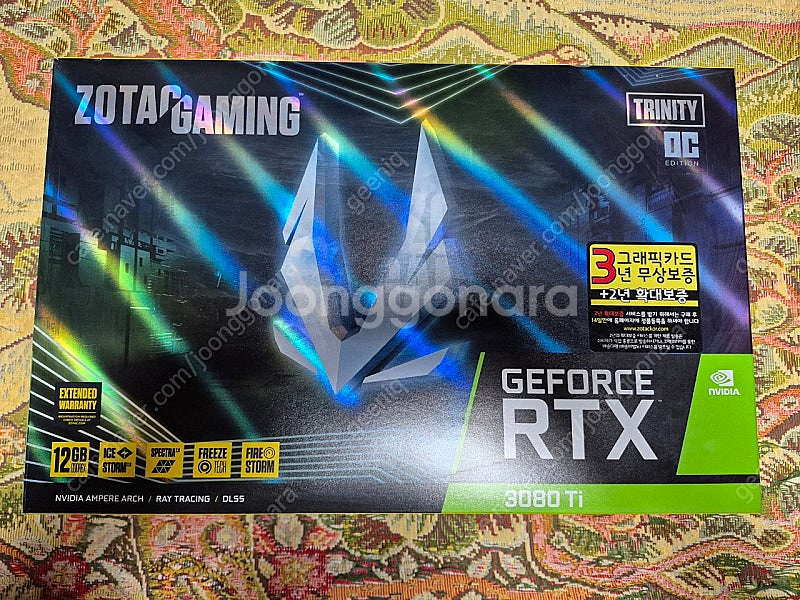 지포스 기가바이트 3080 비전 / 조택 3080ti--0