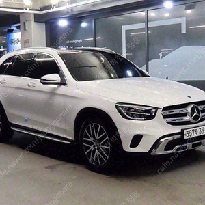 벤츠 인증중고 벤츠 GLC 중고 흰색 2020년식 68,454km GLC 300 4MATIC 중고자동차