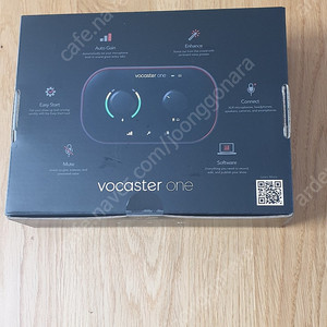 인터넷방송 입문용 오디오인터페이스 Vocaster One 미개봉 새제품