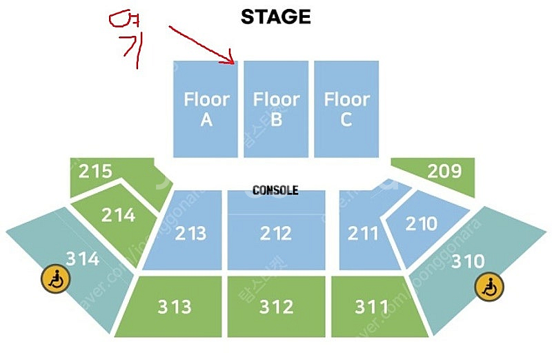 허용별 A구역 3열 2연석 지정석 인천콘서트 (25년 ...--0
