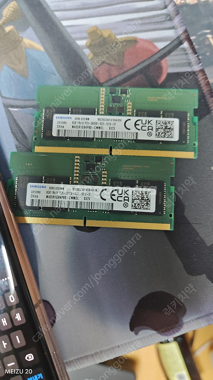 노트북용 삼성전자 DDR5 8GB 5600 2EA 택포...--0