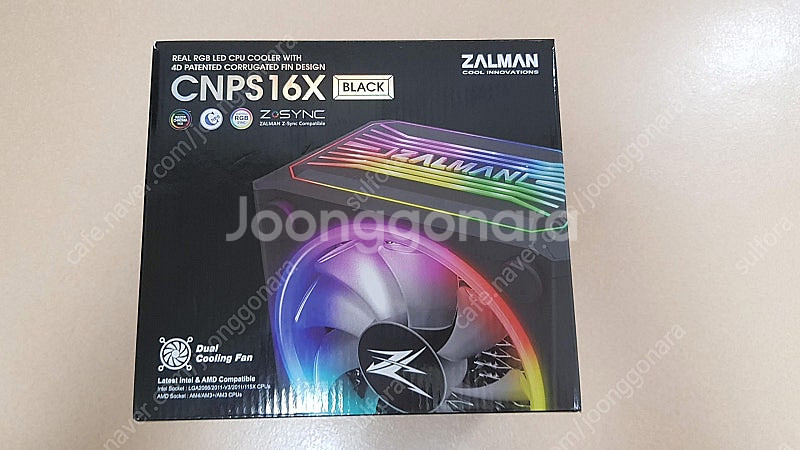 잘만 CNPS16X (Black) CPU 공랭쿨러--0