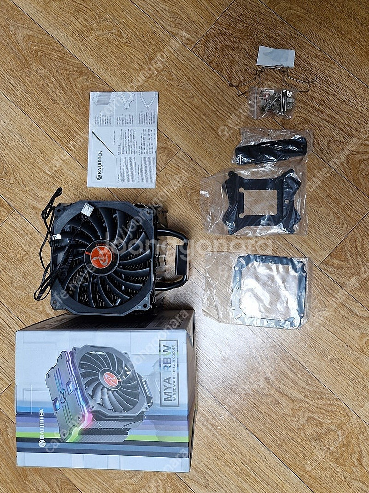 레진텍 RAIJINTEK MYA RBW cpu 쿨러 풀...--0