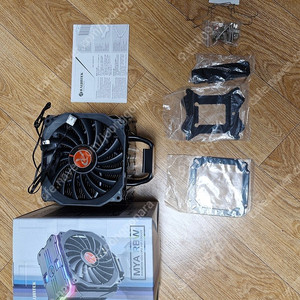 레진텍 RAIJINTEK MYA RBW cpu 쿨러 풀박스