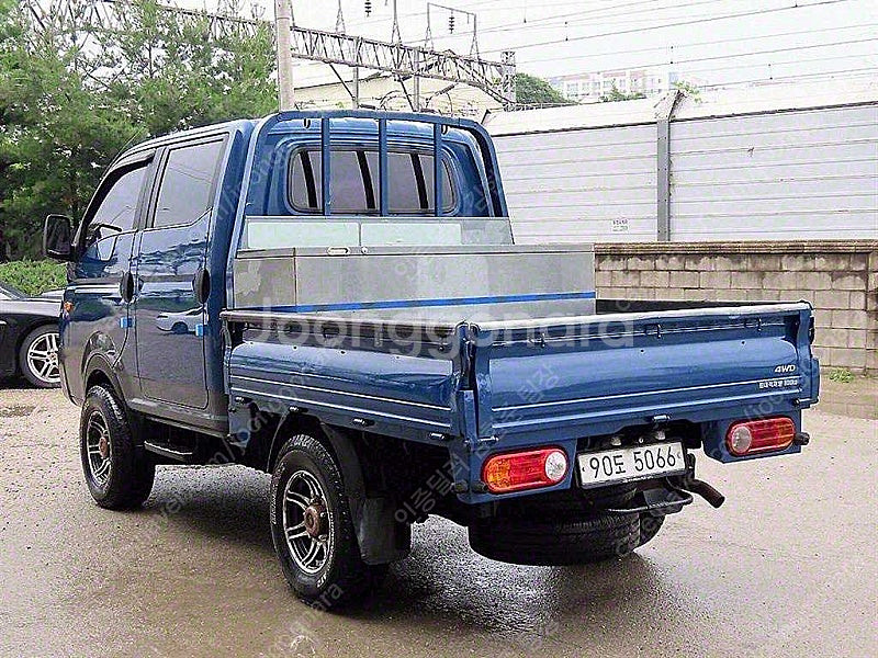 중고트럭 매매 파란색 2014년식 4WD/더블캡/장축 ...--4