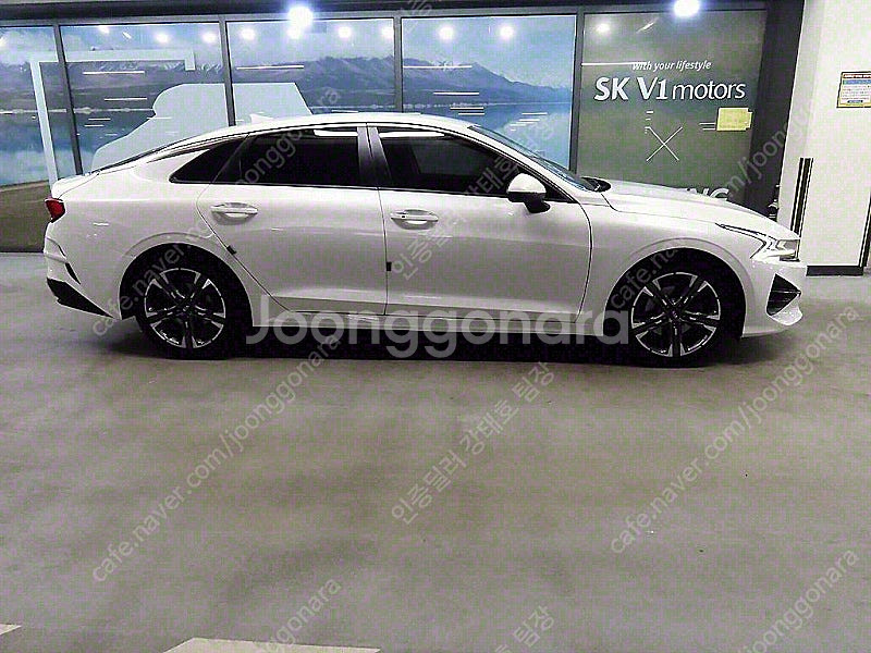 K5 중고 K5 3세대 중고차 흰색 2021년식 2.0...--4