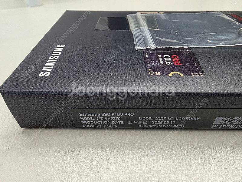 SSD 9100 PRO 2TB NVMe 미개봉 정품--0