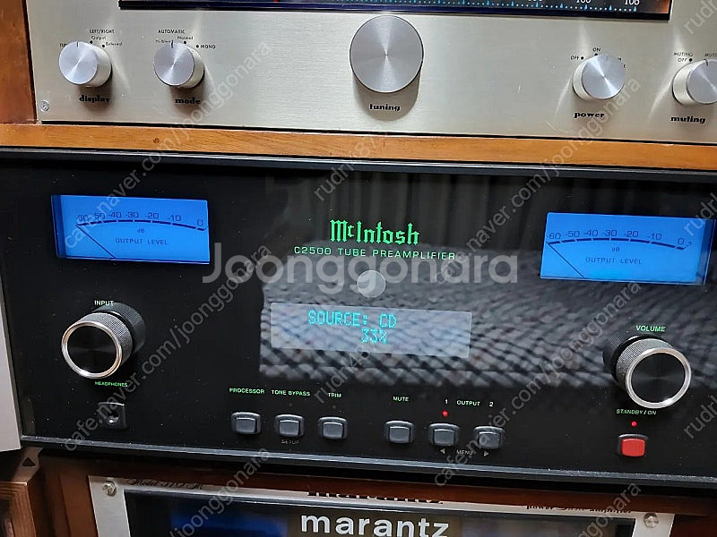 맥킨토시 진공관 프리앰프--0