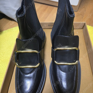 아소스 asos 가죽 첼시 앵클부츠 250