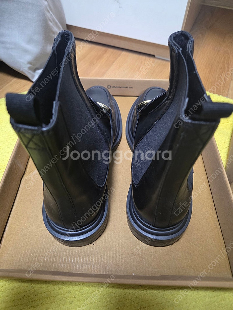 아소스 asos 가죽 첼시 앵클부츠 250--3