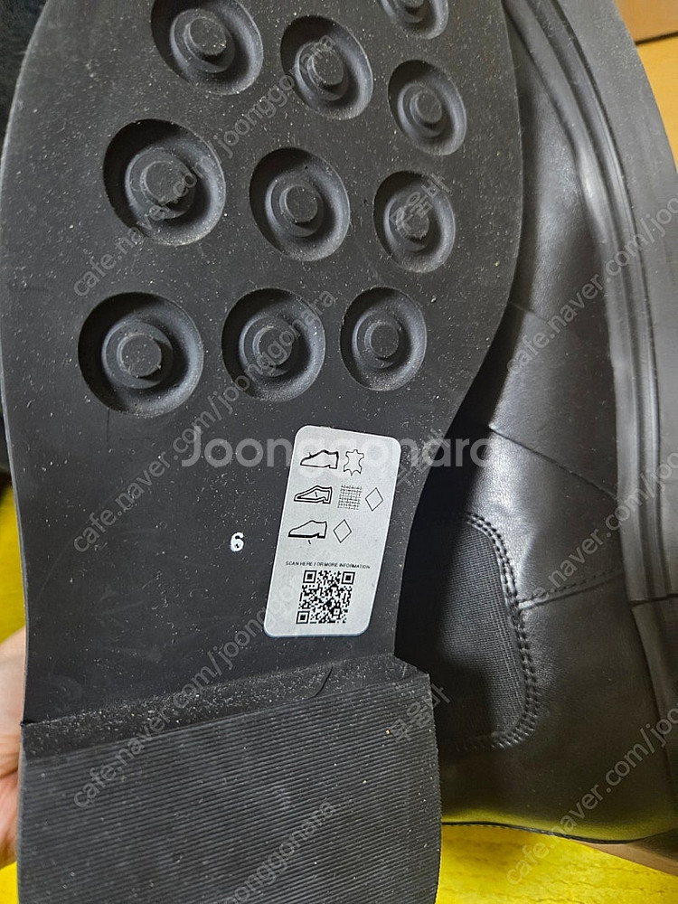 아소스 asos 가죽 첼시 앵클부츠 250--4