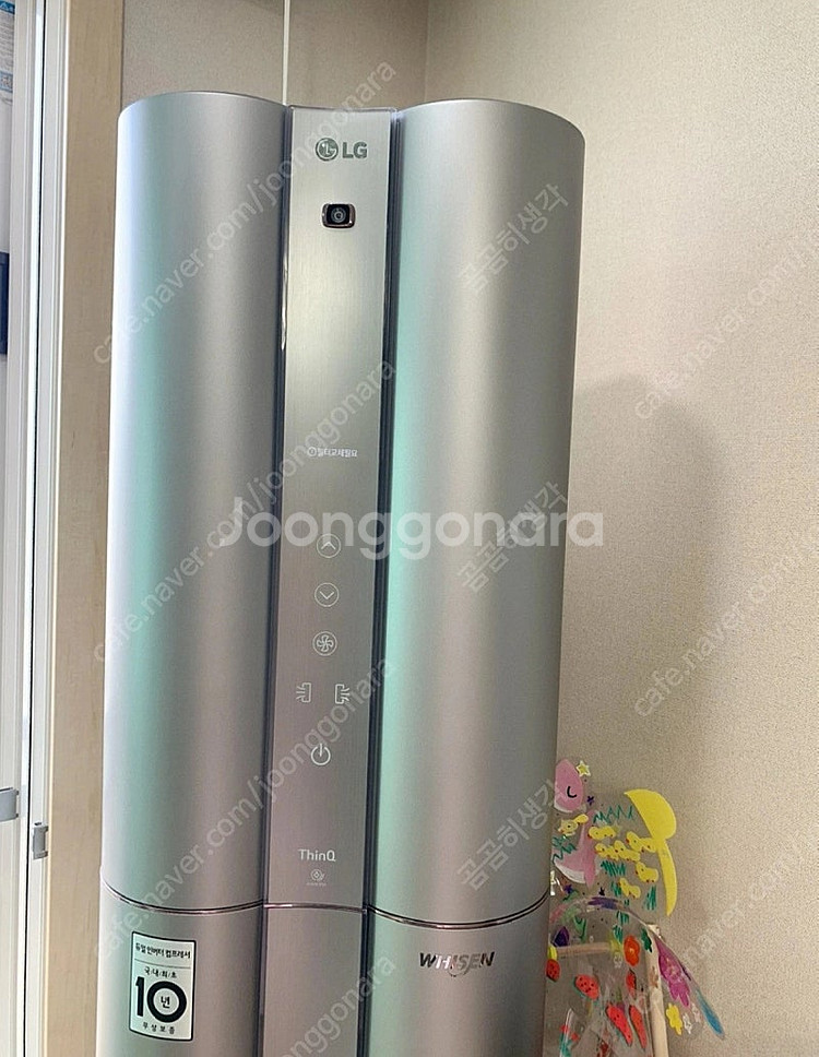 LG 휘센 타워 에어컨 2in1 뉴 메탈 샤인 FQ19...--1