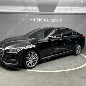 제네시스 G80 중고 제네시스 중고 가격 검정색 2017년식 80,000km 3.3 GDI AWD 프리미엄 럭셔리 개인사업자 세금감면