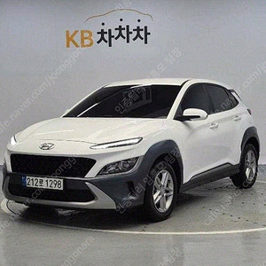 중고차 현대 코나 더뉴코나 중고 흰색 2021년식 가솔린 2.0 2WD 모던 수원중고차