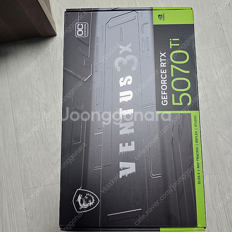 rtx5070ti 벤투스 미개봉--0