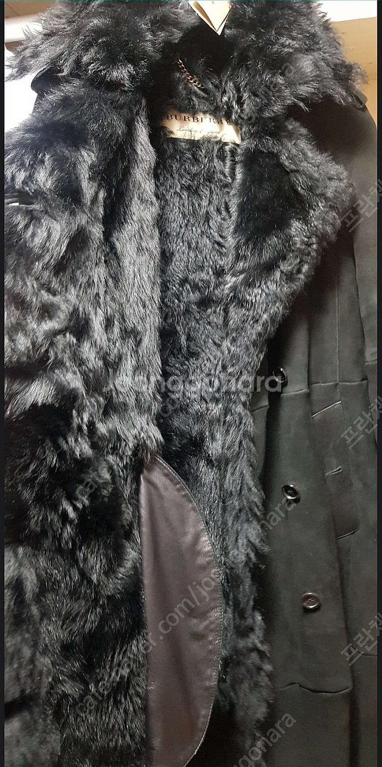 버버리 엑스트라롱 양가죽 무스탕 몽클레어 몽클레르 베르...--1