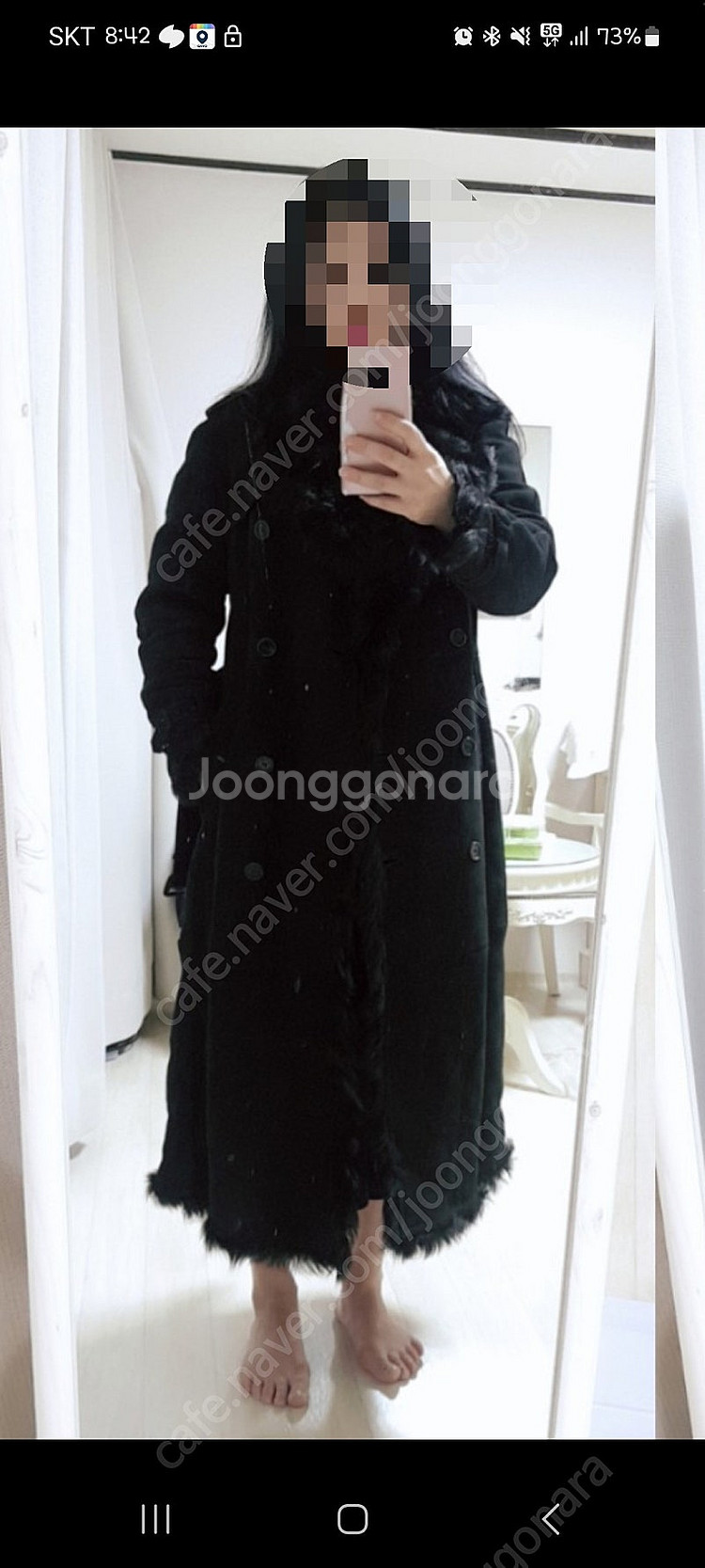 버버리 엑스트라롱 양가죽 무스탕 몽클레어 몽클레르 베르...--3