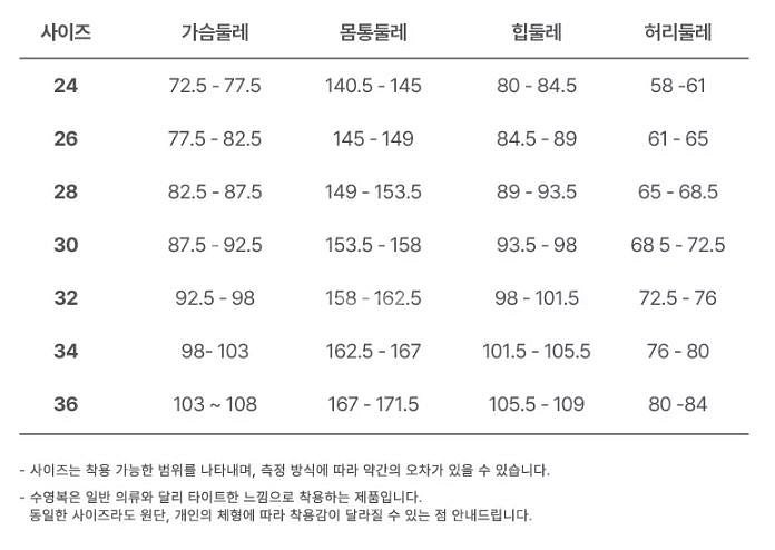 나이키 여자 실내수영장 강습 수영복--1