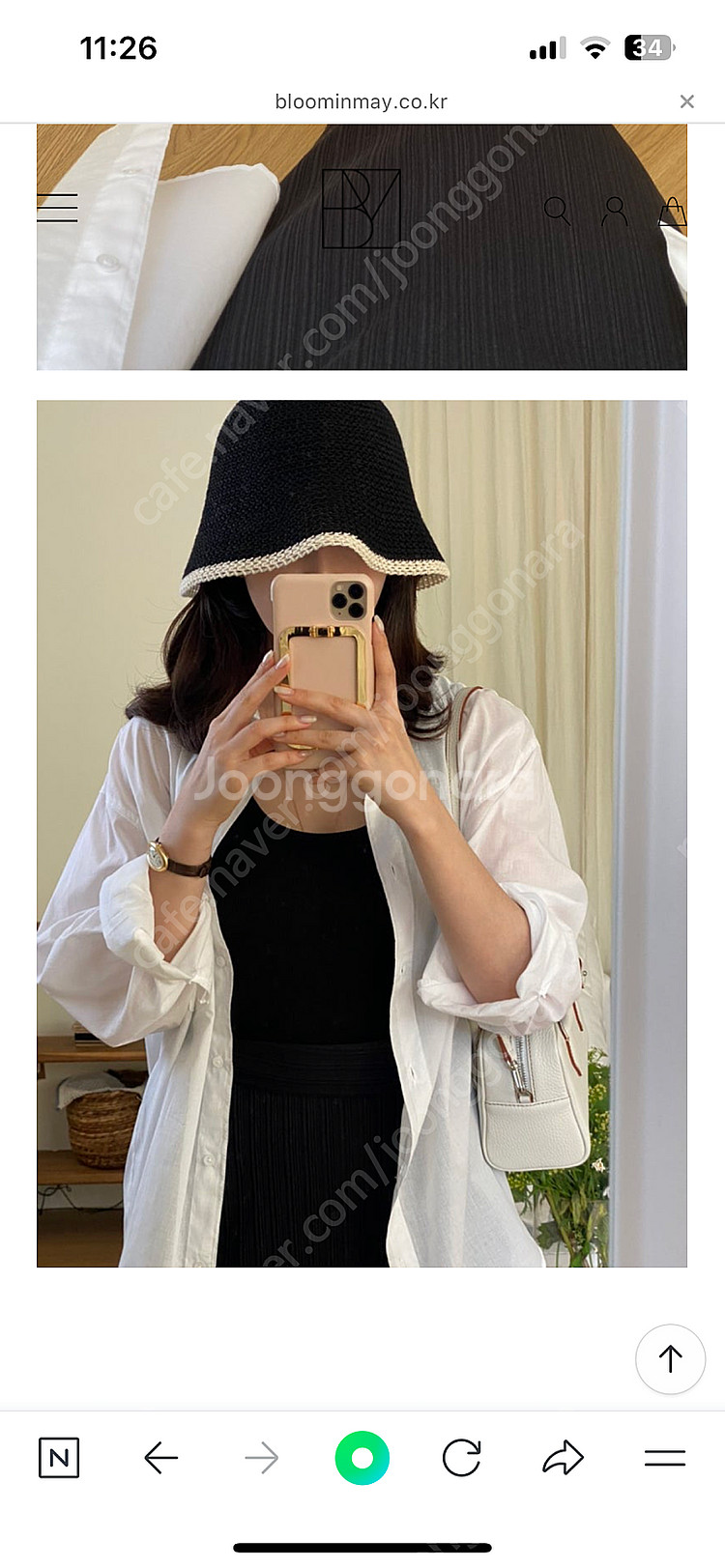 (새상품) 블룸인메이 버킷햇--0