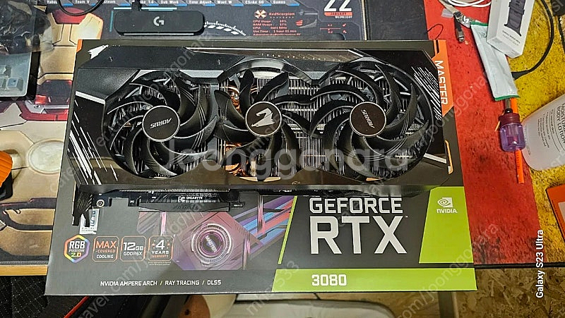 RTX3080 12G 어로스 마스터--0